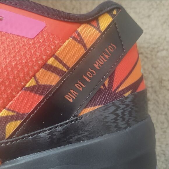 Adidas D.O.N. Issue 4 Day Of The Dead Orange Men Basketball Sneakers Size 13.5 - Picture 4 of 8